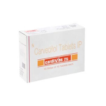 Cardivas 25 mg (Carvedilol)