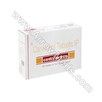Cardivas 3.125 mg (Carvedilol)