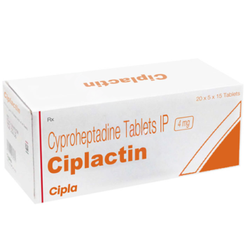 Ciplactin 4 mg Tablet (Cyproheptadine)