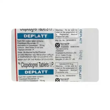Clopidogrel 75 mg (Generic)