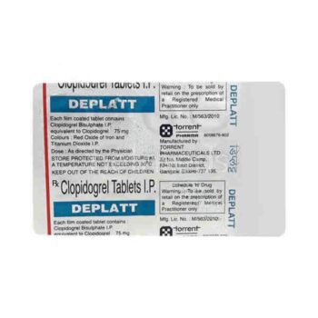 Deplatt 75 mg (Clopidogrel)