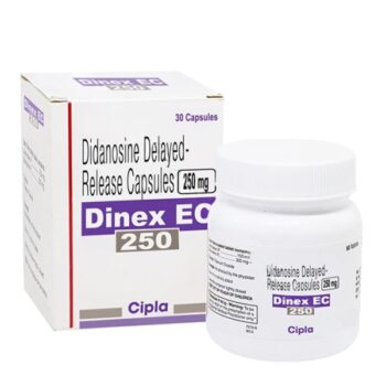 Dinex EC 250 mg (Didanosine)