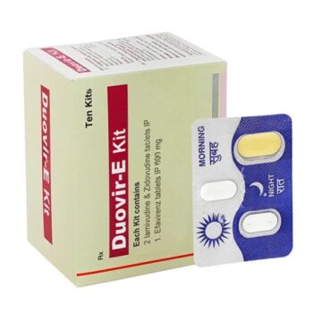 Duovir-E Kit 150 mg/300 mg/600 mg (Lamivudine/Zidovudine/Efavirenz)