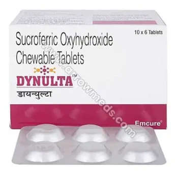 Dynulta 2500 mg (Sucroferric oxyhydroxide)