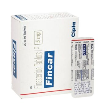 Fincar 5 mg Tablet (Finasteride)