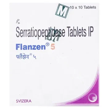 Flanzen 5 Mg (Serratiopeptidase)