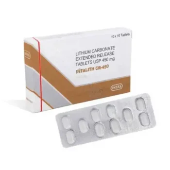 Lithium Carbonate Prolonged Release 450 mg (Generic)