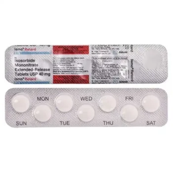 Ismo Retard 40 Mg (Isosorbide Mononitrate)