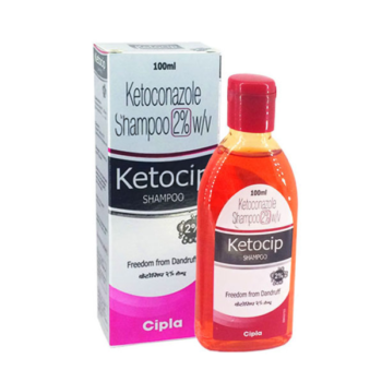 Ketocip 2% Shampoo (Ketoconazole)