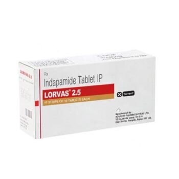Lorvas 2.5 mg (Indapamide)