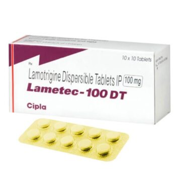 Lametec 100 mg DT (Lamotrigine)