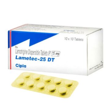 Lametec 25 mg DT (Lamotrigine)