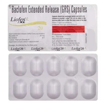 Baclofen Extended Release 20 Mg (Generic)
