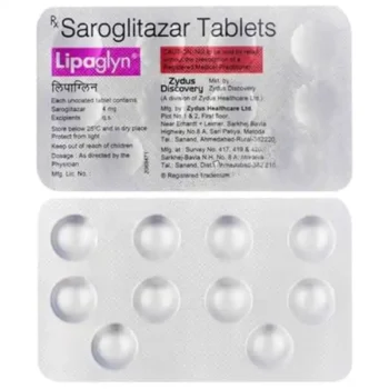 Lipaglyn 4 mg (Saroglitazar)