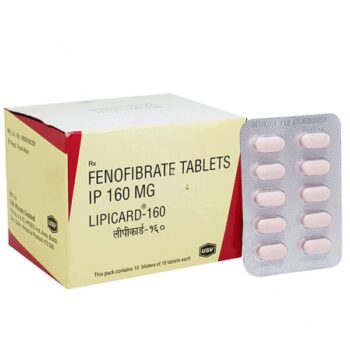 Lipicard 160 mg (Fenofibrate)
