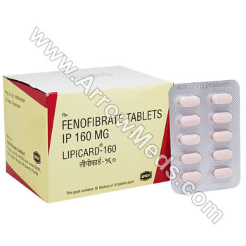 Lipicard 160 mg (Fenofibrate)