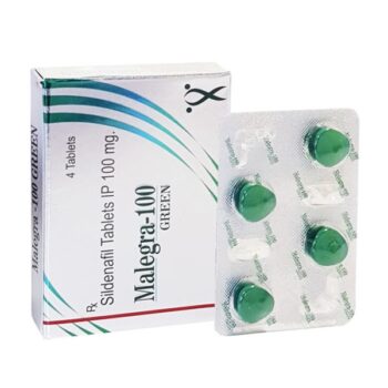 Malegra Green 100 mg (Sildenafil Citrate)