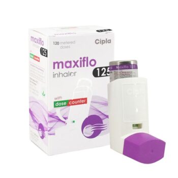 Maxiflo Inhaler 125mcg (Fluticasone/formoterol)