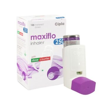 Maxiflo Inhaler 250 mcg (Fluticasone / Formoterol)