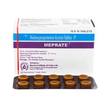 Meprate 10 mg (Medroxyprogesterone)