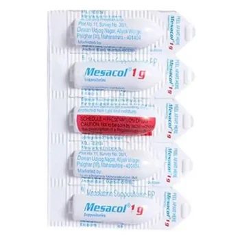 Mesacol 1gm Suppository (Mesalazine)