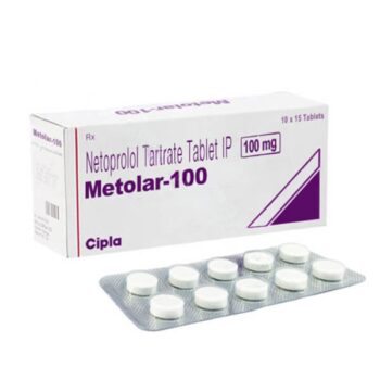 Metolar 100 mg (Metoprolol)