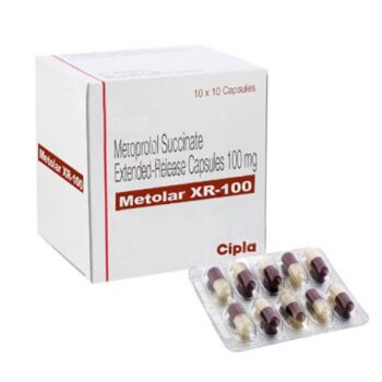 Metolar XR 100 mg (Metoprolol)