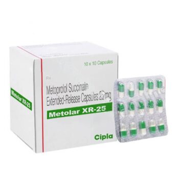 Metolar XR 25 mg (Metoprolol)