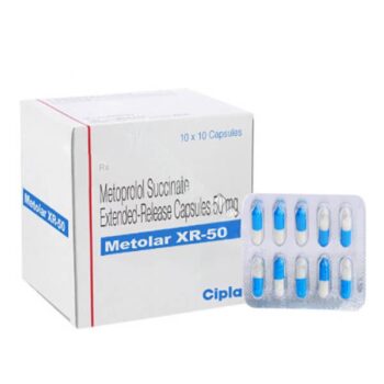 Metolar XR 50 mg (Metoprolol)