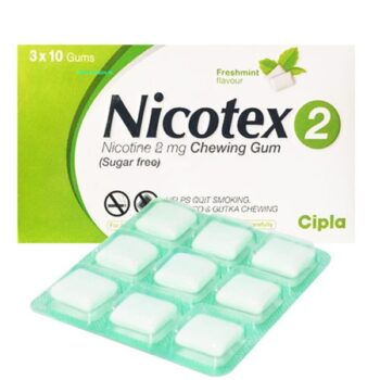 Nicotex 2mg Chewing Gum (Nicotine)