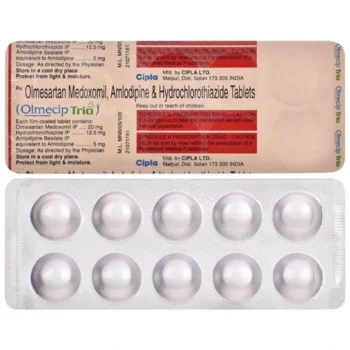 Olmecip Trio (Olmesartan/Hydrochlorothiazide/Amlodipine)
