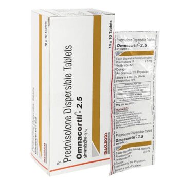 Prednisolone 2.5 mg (Generic)