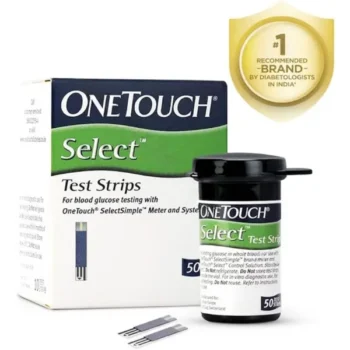 OneTouch Select Test 50 Strip (Only Strips) (Healthcare Device)