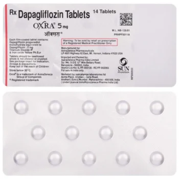 Oxra 5 mg (Dapagliflozin)