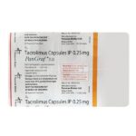 Pangraf 0.25 mg (Tacrolimus)