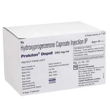 Hydroxyprogesterone Caproate 250 mg Injection (Generic)
