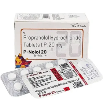 P-Nolol 20 mg (Propranolol Hydrochloride)