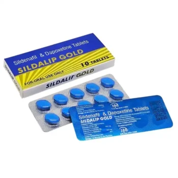 Sildalip Gold Tablet (Sildenafil Citrate 100mg /Dapoxetine 100mg)