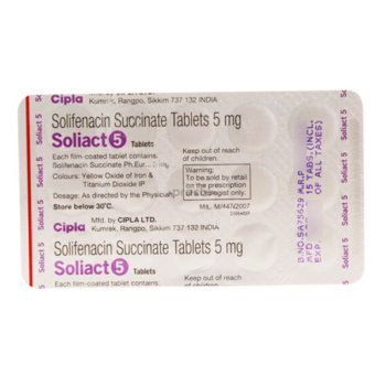 Soliact 5mg (Solifenacin)
