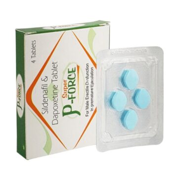 Super P Force 160 mg (Sildenafil/Dapoxetine)