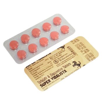 Super Vidalista 80 mg (Tadalafil/Dapoxetine)
