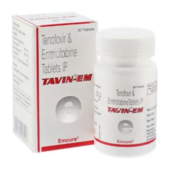 Tavin EM 300 mg/200 mg (Tenofovir/Emtricitabine)