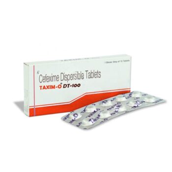 Taxim O DT 100 mg (Cefixime)