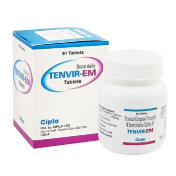 Tenvir EM 300 mg/200 mg (Tenofovir/Emtricitabine)