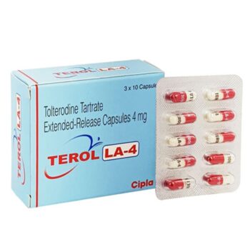 Terol LA 4 mg (Tolterodine)