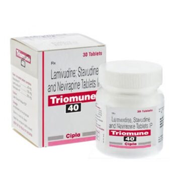 Triomune 40mg/150mg/200mg (Stavudine/Lamivudine/Nevirapine)