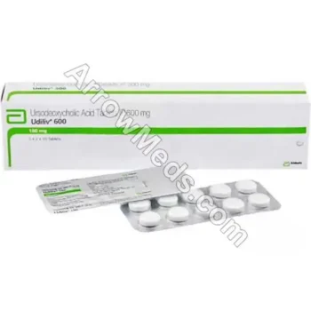 Ursodesoxycholic Acid 600mg (Generic)