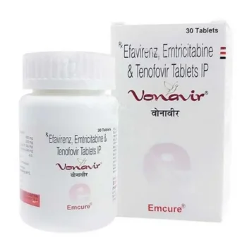 Vonavir Tablet (Emtricitabine/Tenofovir/Efavirenz)