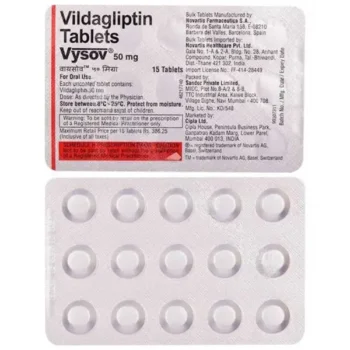 Vildagliptin 50 Mg (Generic)